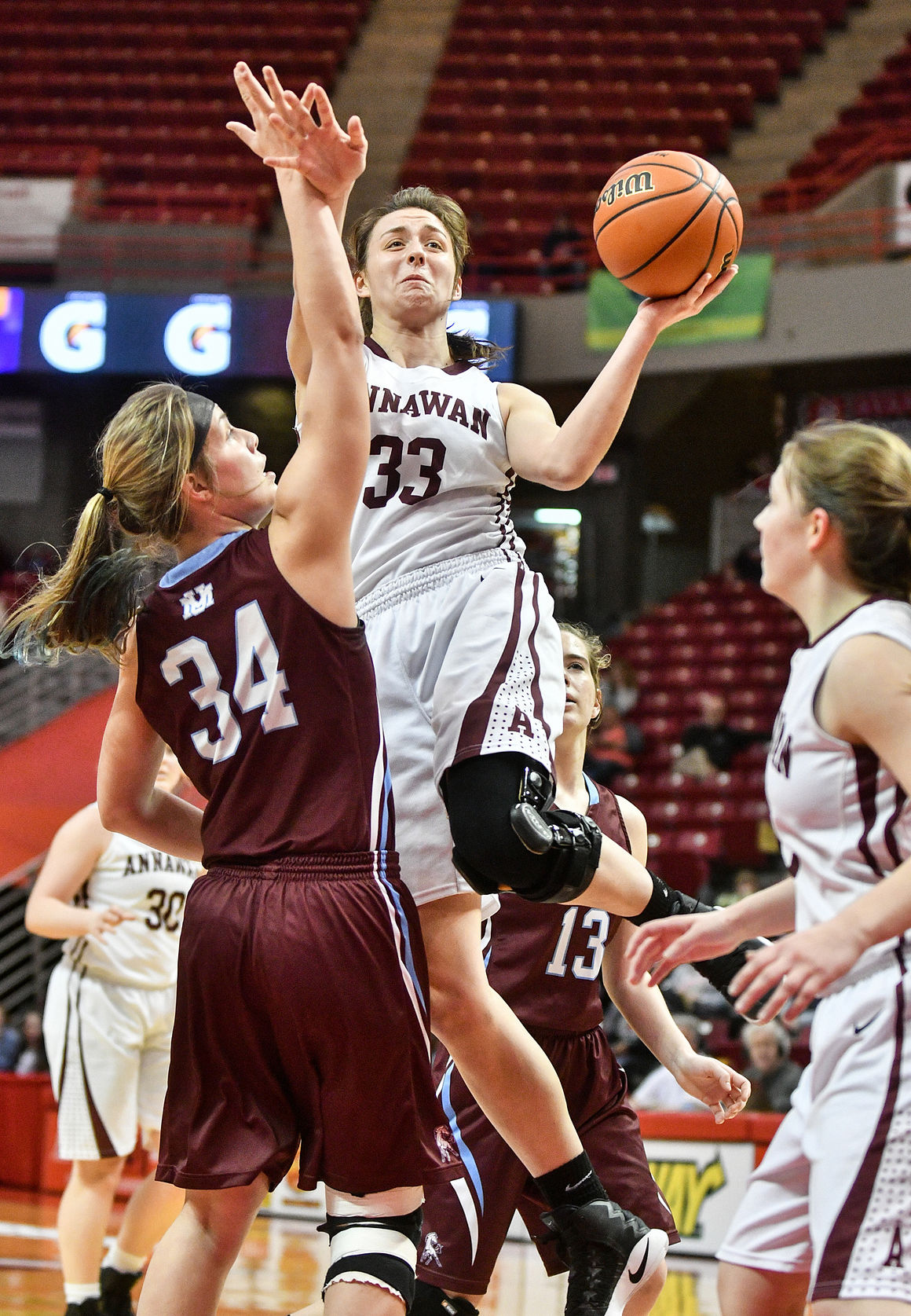 Down, but not out: Bravettes rally to capture their second state title